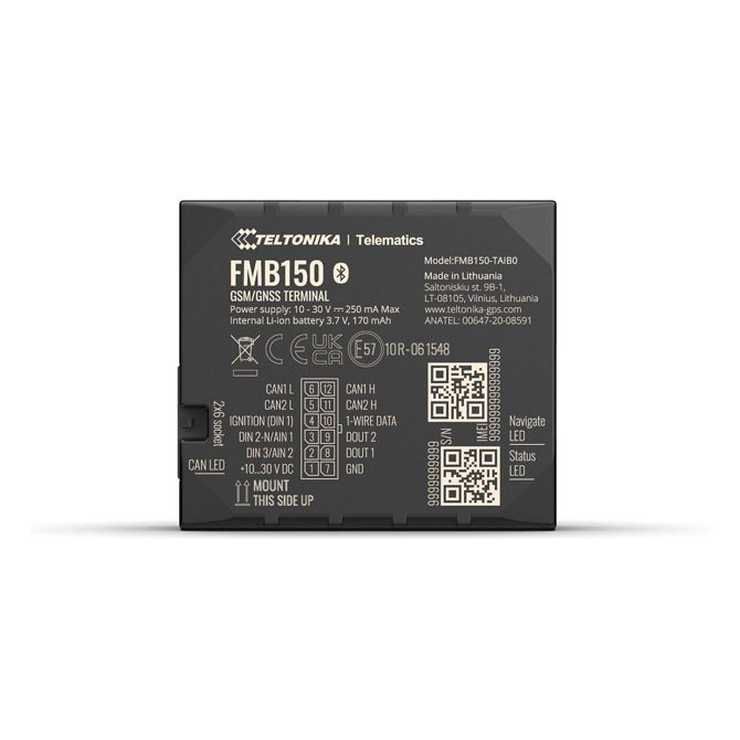 Podpora za TELTONIKA TELEMATICS FMB150 CAN 2