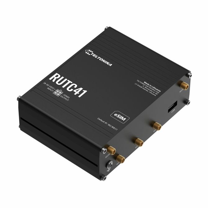 Teltonika usmerjevalnik WiFi6 3000Mb 4G LTE 2xSIM eSIM RUTC41 2
