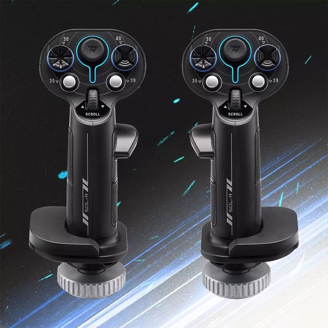 Ročaj za krmilnik Thrustmaster Sol-R 3 AVA Add-On Grip, 21 gumbov, H.E.A.R.T. senzorji, za PC 6