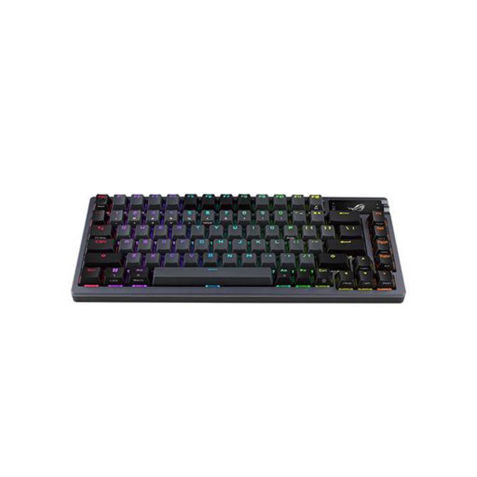 Tipkovnica ASUS ROG Azoth Wireless, ROG NX Red, PBT, OLED, RGB, USB, US 3