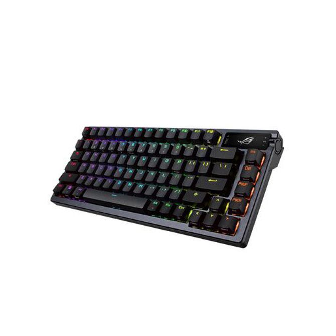 Tipkovnica ASUS ROG Azoth Wireless, ROG NX Red, PBT, OLED, RGB, USB, US 5