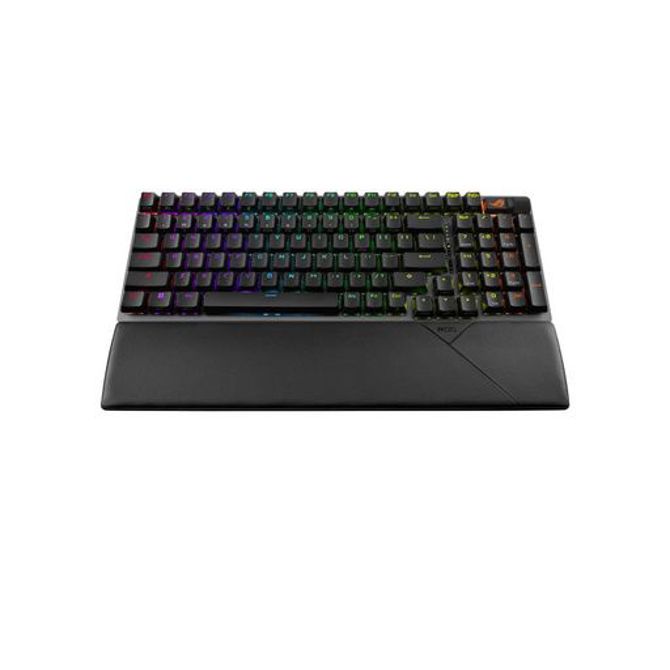 Tipkovnica ASUS ROG Strix Scope II 96 Wireless, ROG NX Snow, PBT, RGB, USB, US 3