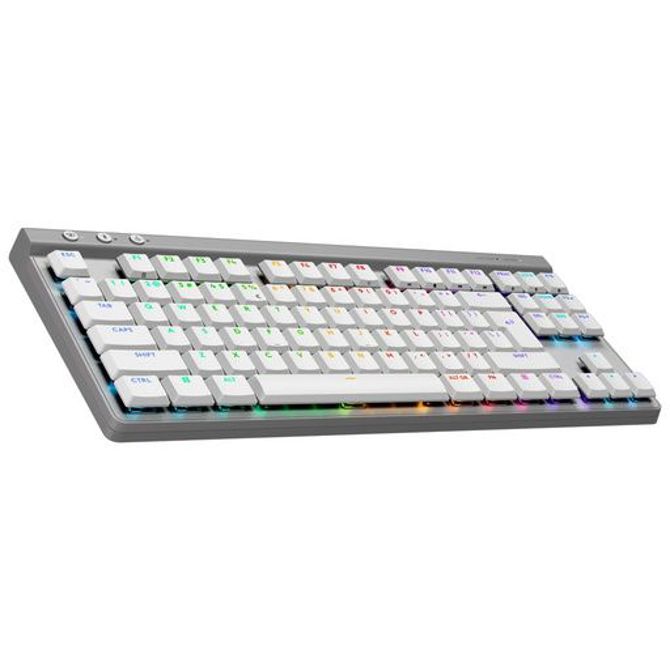 Tipkovnica Logitech G515 LIGHTSPEED TKL Wireless, Bela, SLO g. 3