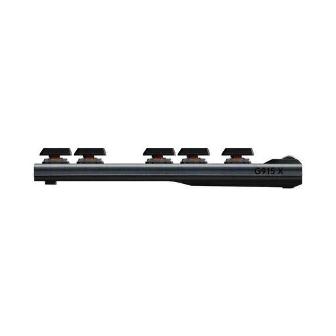 Tipkovnica Logitech G915 X LIGHTSPEED TKL, GL Clicky, Wireless, črna, SLO g. 3