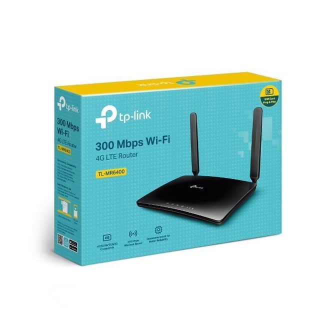 TP-LINK 300 Mbps Wireless N 4G LTE Router usmerjevalnik 4
