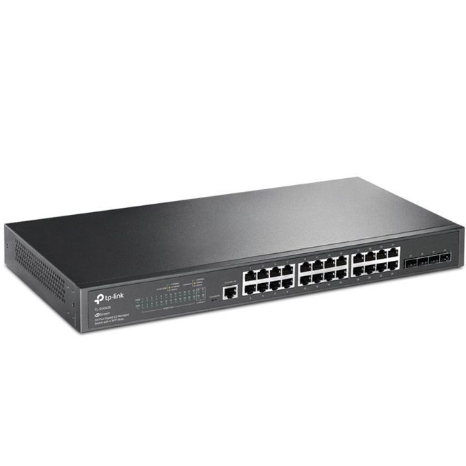 TP-LINK JetStream TL-SG3428 28-port 24x Gigabit RJ45 4x Gigabit SFP L2 Managed mrežno stikalo switch 2