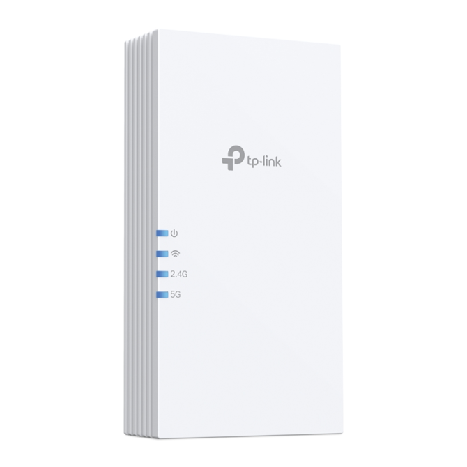 Wi-Fi razširjevalnik TP-Link RE220BE, Wi-Fi 7 BE3600, 2882 + 688 Mbps, EasyMesh, 1 GbE, 2 zunanji anteni, bel 3