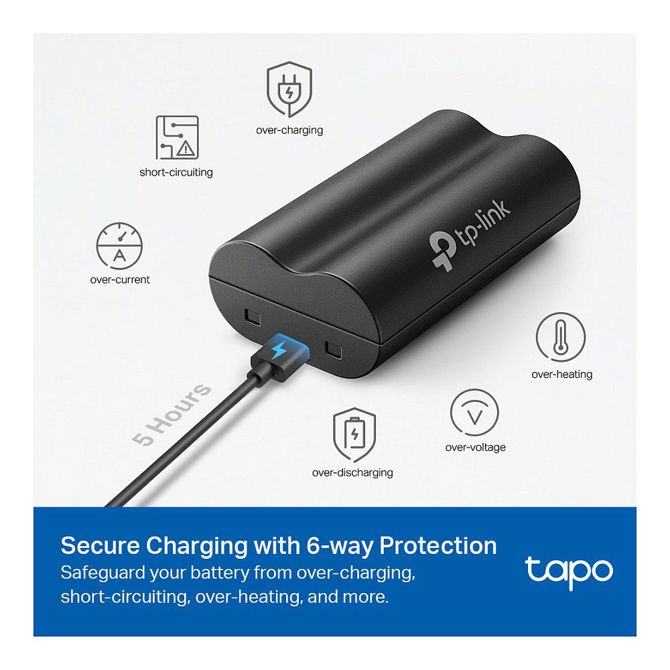 TP-Link Tapo A100 Tapo akumulatorski paket 5