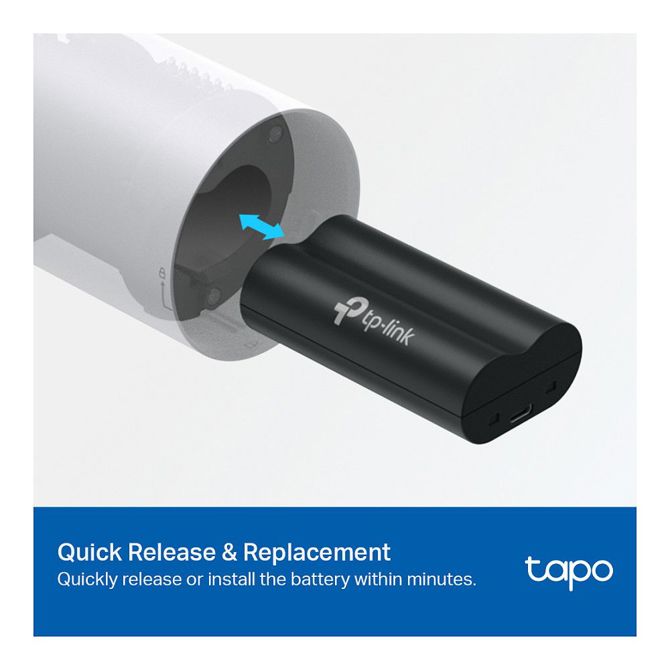 TP-Link Tapo A100 Tapo akumulatorski paket 6