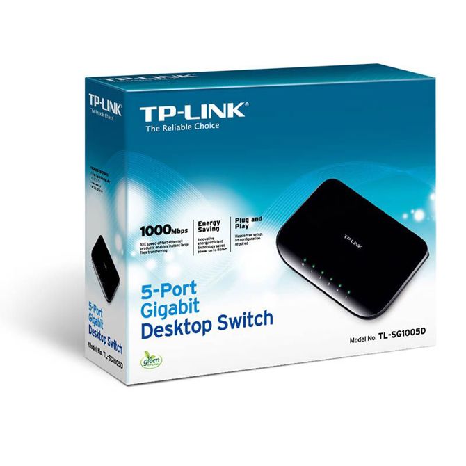 Mrežno stikalo TP-Link TL-SG1005D, 5-portno 2