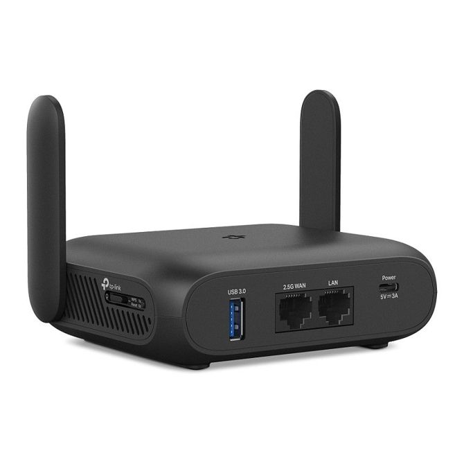 Brezžični usmerjevalnik - Router TP-Link TL-WR3602BE Wi-Fi 7, dvopasovni, hitrost do 2882 Mbit/s, USB/LAN, VPN podpora 6