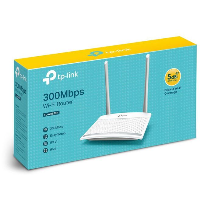 TP-LINK TL-WR820N 300Mbps brezžični usmerjevalnik router 4
