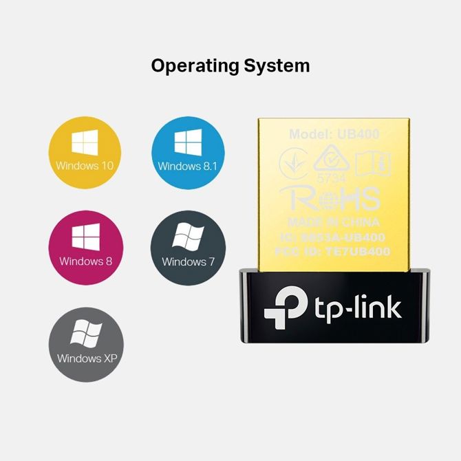 TP-LINK UB400 - USB Typ-A - Bluetooth - Schwarz 5