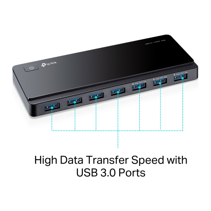 USB 3.0 hub TP-LINK UH700 7 portni 2