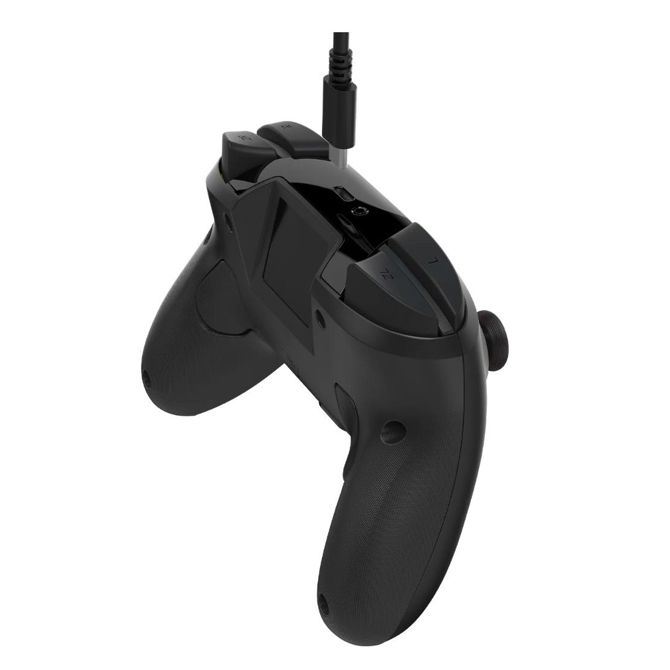 Brezžični igralni plošček Turtle Beach Rematch za Nintendo Switch 2, TMR analogni ročici, do 40 ur baterije, črne barve 5