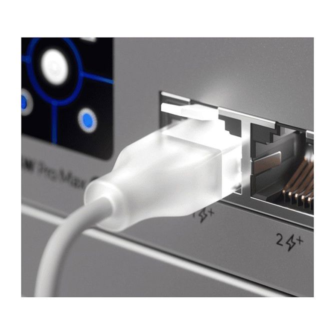 Ubiquiti patch-kabel 15m CAT6 UACC-CABLE-PATCH-EL-15M-W 15m UniFi Etherlighting patch kabel (maks. 2,5 GbE) 6