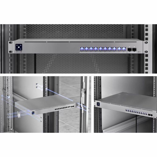 Ubiquiti stikalo 10-port 10G 2xSFP+ PoE+++ managed USW-Pro-XG-10-PoE (400W) 4