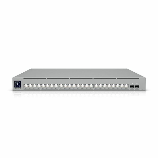 Stikalo UBIQUITI USW-Pro-XG-24-PoE, 24-portno Layer 3, 16×10G, 8×2,5G, 2×SFP28, PoE+++, 720 W, rack 1U 5