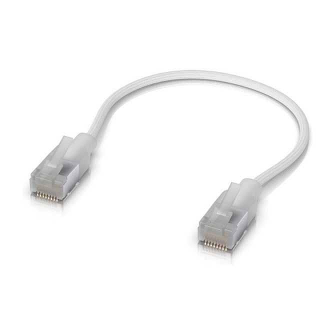 Ubiquiti UniFi Premium patch kabel • 0,15 m • UACC-Cable-Patch-EL-1M-W 2