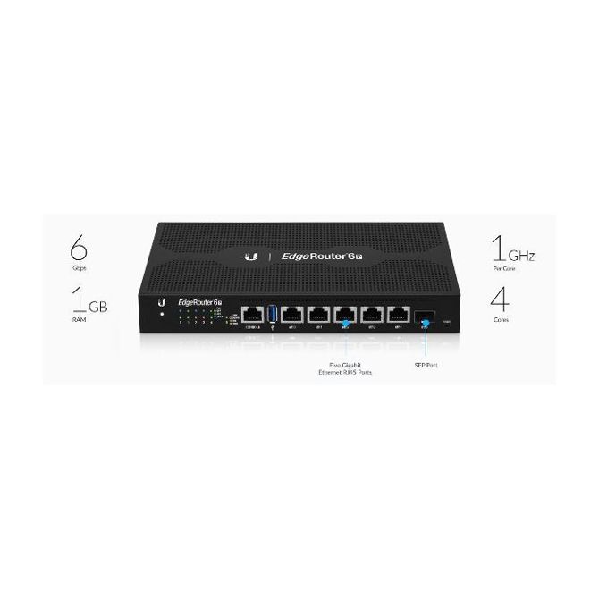 Ubiquiti usmerjevalnik EdgeRouter 6P 3