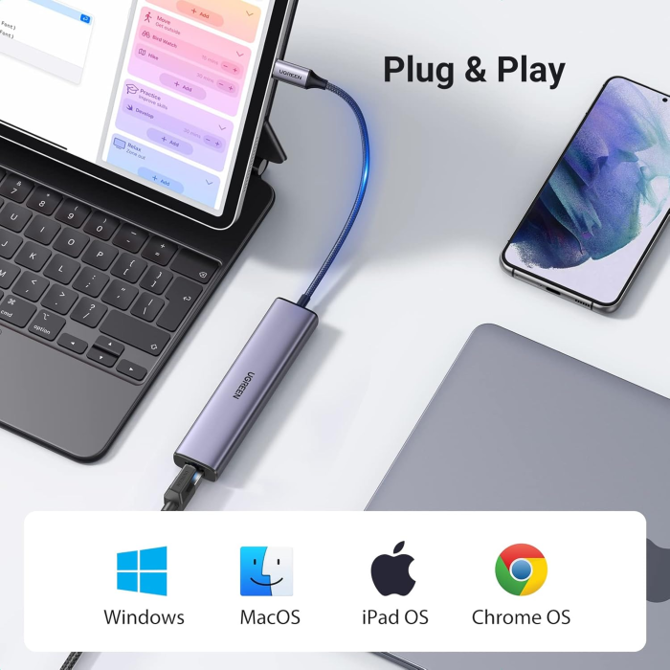 Ugreen 4 v 1 USB-C Hub 6