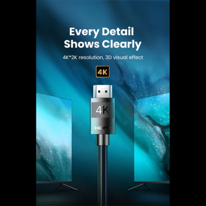 Ugreen 4K HDMI 2.0 kabel - 2M 5