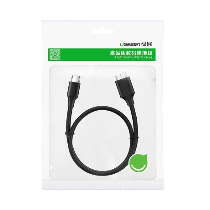 Ugreen kabel USB-C na Micro B 1m - polybag 3