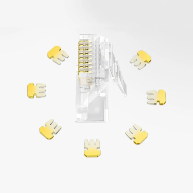 Ugreen RJ45 mrežni konektor Cat6 (paket 50kosov) 3