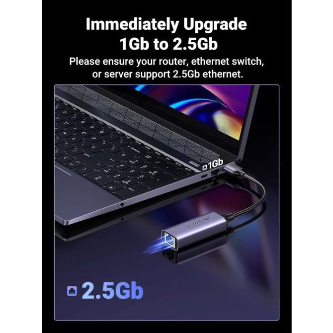 Ugreen USB 3.0 2.5Gbps mrežni adapter 4