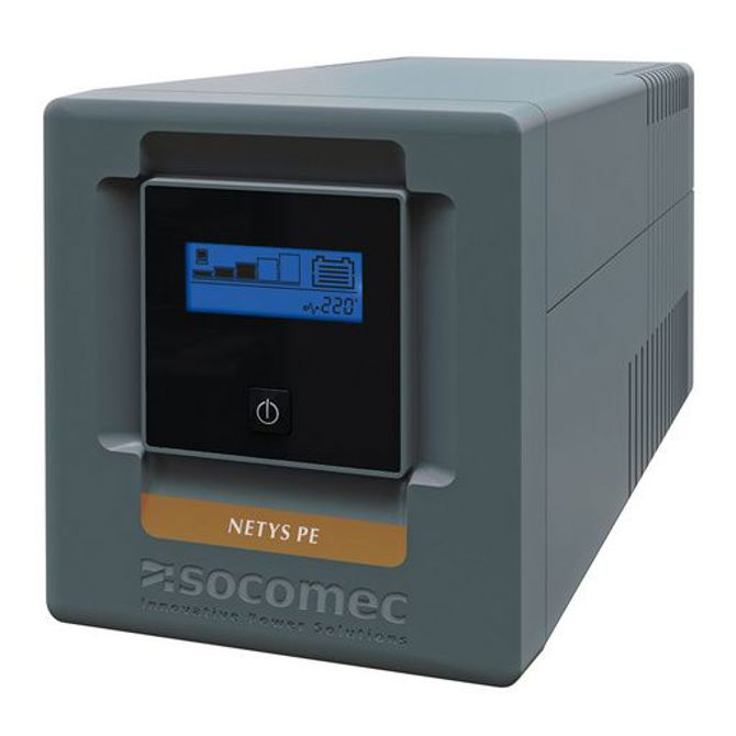 UPS brezprekinitveno napajanje SOCOMEC NeTYS PE, 1000 VA, 600 W, Line-interactive, USB, LCD 2