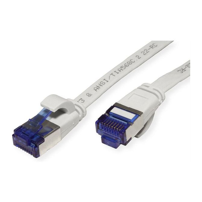 VALUE patchkabel kat. 6A (razred EA) FTP, ekstra tanek, siv, 5 m 2