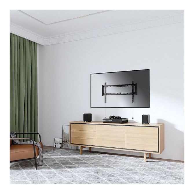 Stenski nosilec za TV VALUE, fiksni, 37–80 palcev, do 75 kg 2