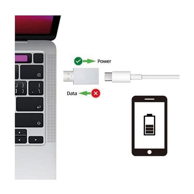 VALUE USB adapter za blokiranje podatkov tipa A - C 3