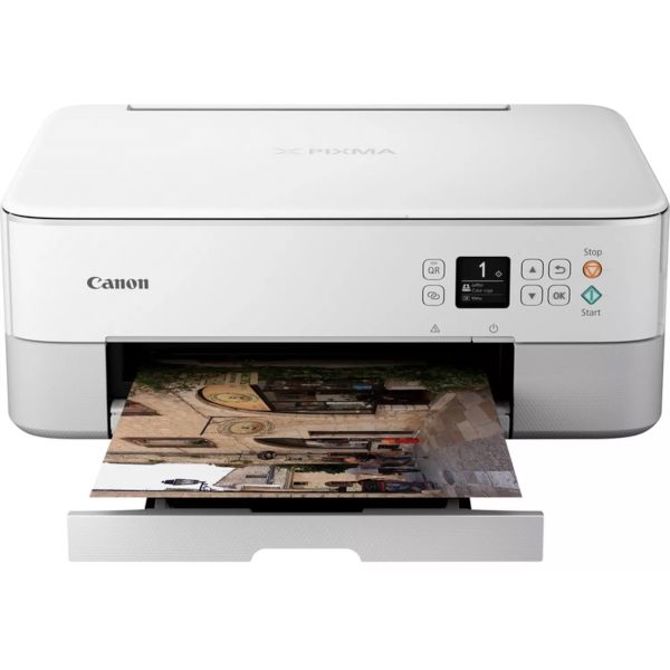 Večfunkcijski barvni brizgalni tiskalnik Canon Pixma TS5351i / bel 3