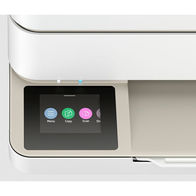 Večfunkcijski brizgalni tiskalnik HP ENVY 6520e (bel, HP+, Instant Ink, USB, Wi-Fi, kopiranje, skeniranje, obojestransko tiskanje) 3