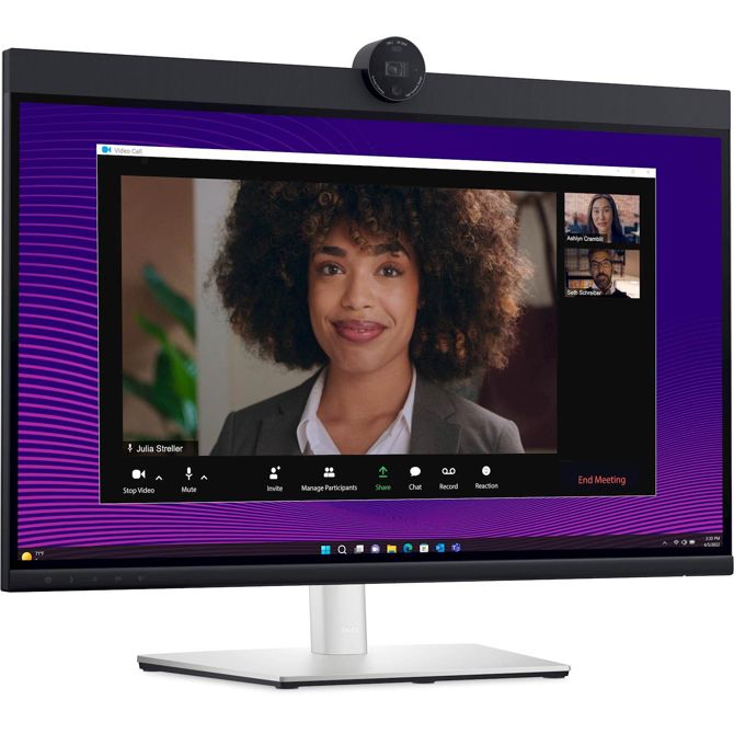 Videokonferenčni monitor Dell P2724DEB, 68,58 cm (27), 2560 x 1440 (QHD), IPS, 350 cd/m2, 60 Hz, 5 ms, HDMI, DP, USB-C 90 W 3