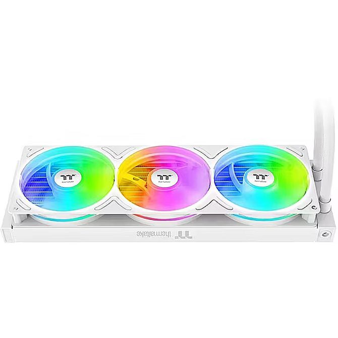 Vodni hladilni sistem Thermaltake TH360 V3 ARGB Sync (bel, Snow Edition) 2