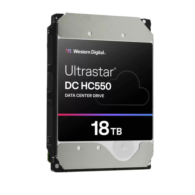 Vgradni HDD disk HGST/WD 18TB SATA 3 6GB/s 512MB 7200 ULTRASTAR DC HC550 512e - WUH721818ALE6L4_0F38459 3