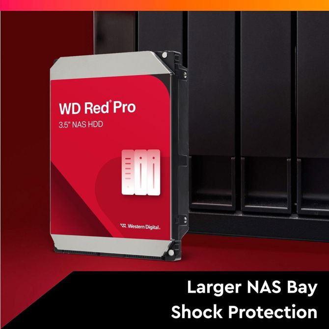 WD 20TB Red Pro 3,5 SATA 6Gb/s 7200rpm 512MB HDD disk 3