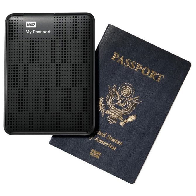 ZADNJI KOSI! WD My Passport 500 GB zunanji disk USB 3.0 2,5 ČRN 2