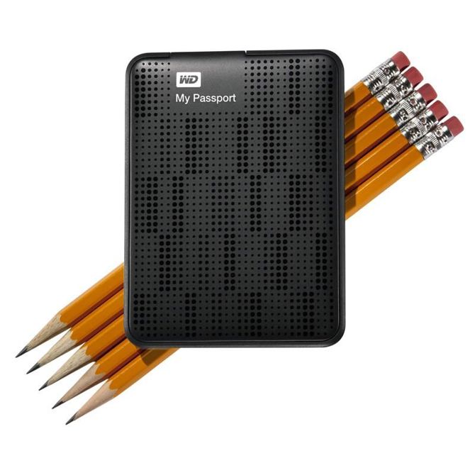 ZADNJI KOSI! WD My Passport 500 GB zunanji disk USB 3.0 2,5 ČRN 3