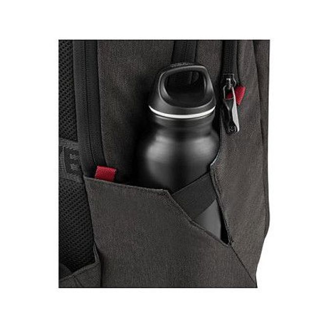 Nahrbtnik za prenosnik Wenger MX Professional 16, siva, predal za tablico, vodoodporna zadrga, prostornina 21 l, poliester 3
