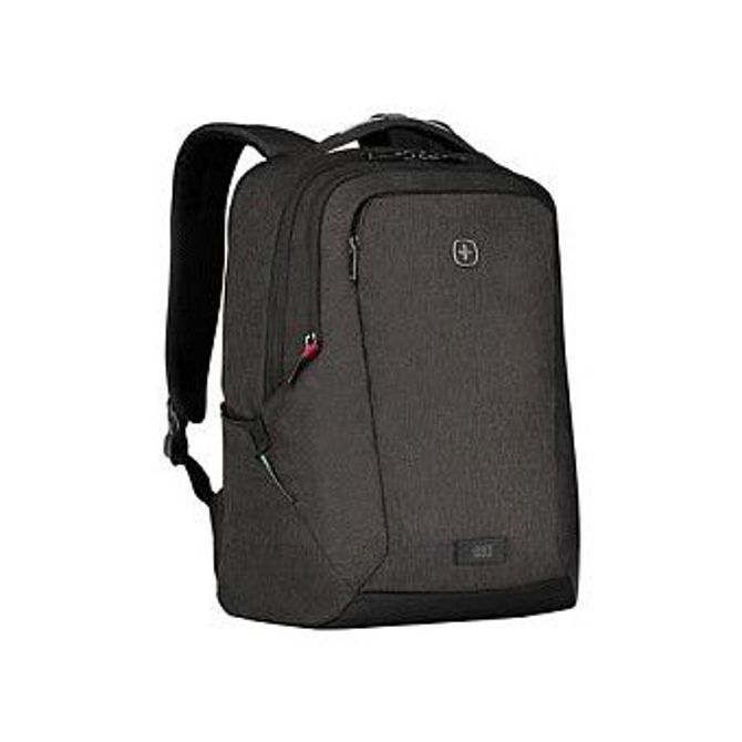 Nahrbtnik za prenosnik Wenger MX Professional 16, siva, predal za tablico, vodoodporna zadrga, prostornina 21 l, poliester 5