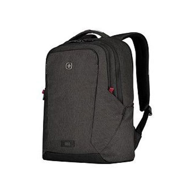 Nahrbtnik za prenosnik Wenger MX Professional 16, siva, predal za tablico, vodoodporna zadrga, prostornina 21 l, poliester 6