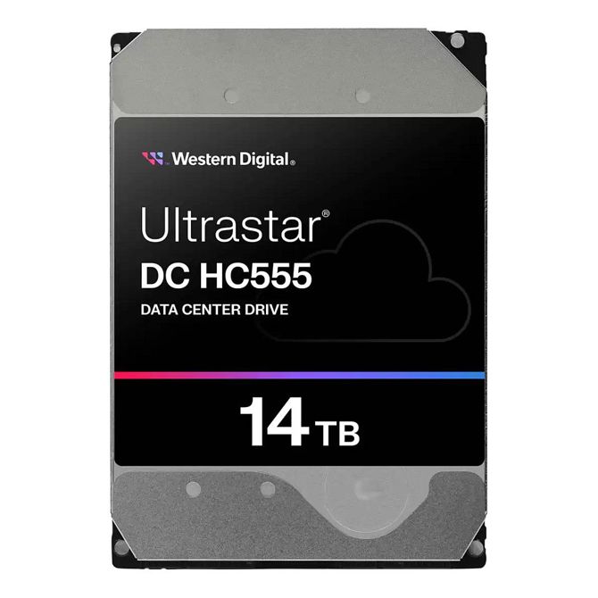 Vgradni HDD disk WESTERN DIGITAL Ultrastar DC HC555 8,89cm 3,5Zoll 26.1 14TB 512 7200RPM SAS ULTRA 512E SE P3 DC 2