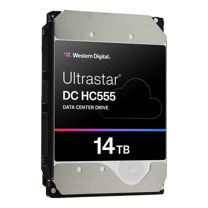 WESTERN DIGITAL Ultrastar DC HC555 8,89 cm 3,5-zonski 26,1 14TB 512 7200 vrt/min SATA ULTRA 512E SE NP3 DC 3