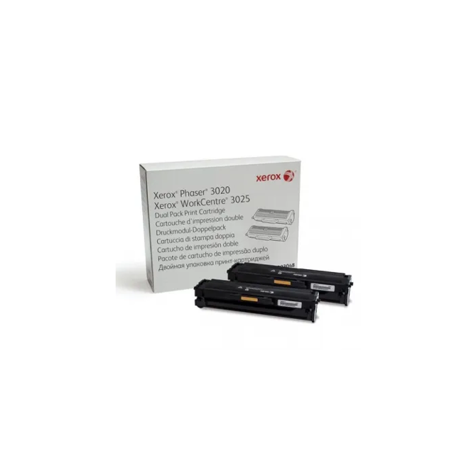 XEROX 106R03048 Dual Pack Print Cartridge za Phaser 3020/WC 3025 za 3.000 strani črni toner 2
