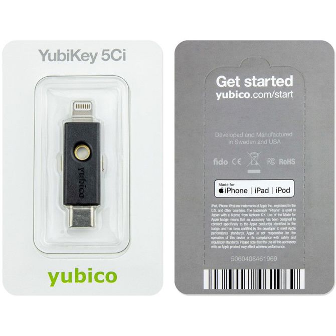 YubiKey 5Ci USB-C/lightning 4