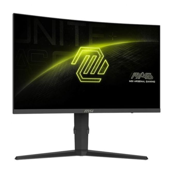 Monitor MSI MAG 275CQRF QD E2 / 27 / WQHD / Rapid VA / 180Hz / 0.5ms (GtG) / ukrivljen / črn - nastavljiv po višini - PD 15W 68,5 cm / 2560x1440 2