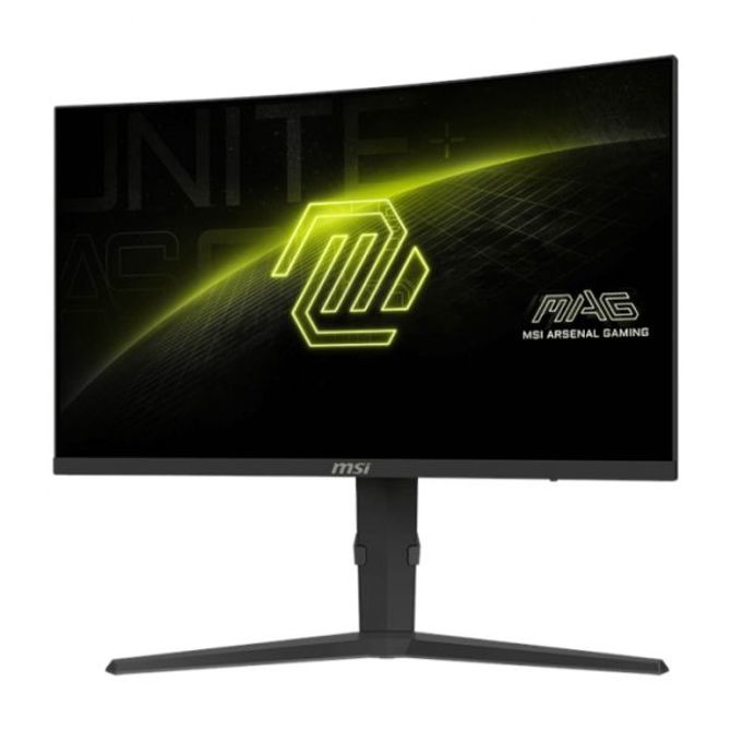 Monitor MSI MAG 275CQRF QD E2 / 27 / WQHD / Rapid VA / 180Hz / 0.5ms (GtG) / ukrivljen / črn - nastavljiv po višini - PD 15W 68,5 cm / 2560x1440 3